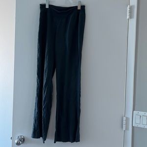 Beautiful Navy Linen Wide Leg Pants from Saks